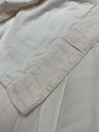 Single Restoration Hardware Baby Child Washed Linen Curtain 96X50 Petal Pink 2