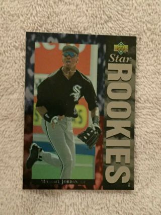 Michael Jordan - 1994 Upper Deck Baseball Star Rookies 19 - Chicago White Sox