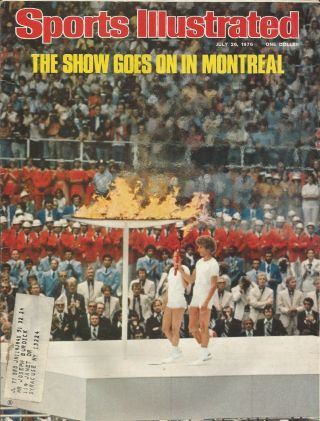 1976 Summer Olympics Preview Sports Illustrated Montreal Usa Boxing Comaneci