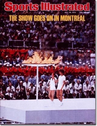 July 26,  1976 Montreal Olympics Sandra Henderson Sports Illustrated
