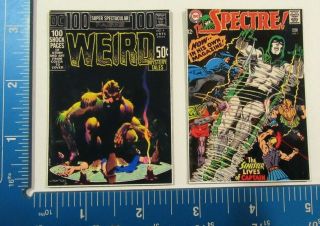 Magnets Of 2 Vintage Comic Books Dc 100 Page Spectacular 4 & Spectre 1