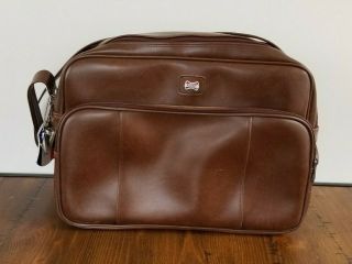 Vintage American Tourister Escort Brown Carry - On Bag Bowling Train Case