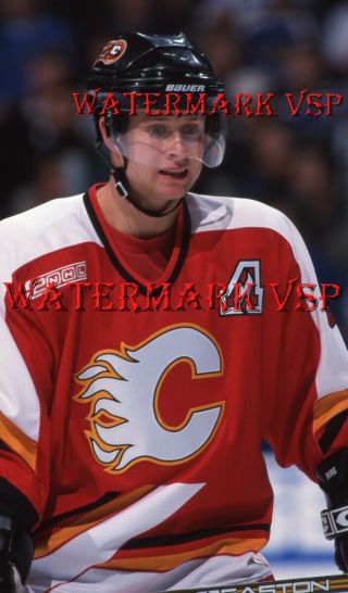 Valeri Bure 1 Calgary Flames 35mm Slide Negative Hockey Oct 19 1999 Vs St Louis