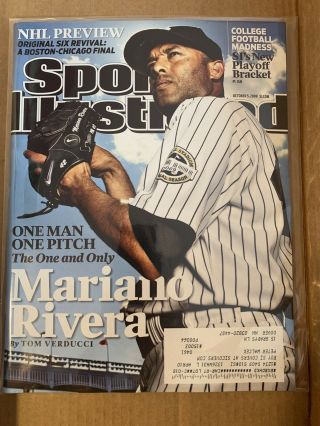 Sports Illustrated October 5 2009 Mariano Rivera York Yankees