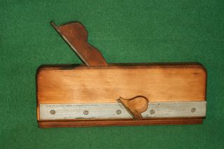 Handmade User Antique Vintage Moulding Plane Woodworking Tool Inv Lp52