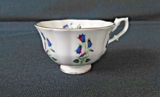 Vintage Shelley Fine Bone China Tea Cup Floral Bluebell Tea Cup Only