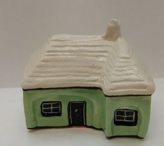 Vtg Tey Terra Crafts Pottery – Bermuda Cottage “green” Lenwade Norfolk England