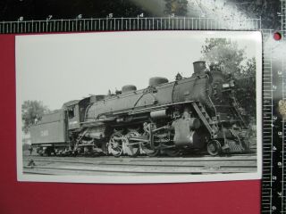 Photo Of Ann Arbor Railroad 2 - 8 - 2 Locomotive 2491 Michigan Ohio Rr History