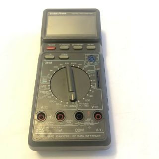 Vintage Radio Shack Digital Volt Meter 22 - 168 Leads And Batteries Not.