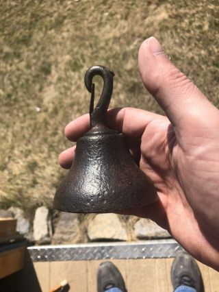 Antique Goat Cow Animal Team Bell