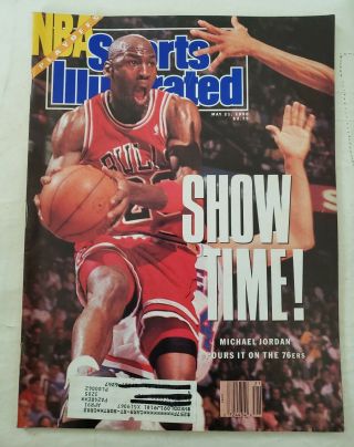 Vintage Sports Illustrated Michael Jordon May 21 1990