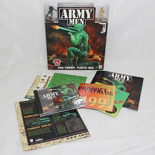 Army Men Vintage Big Box 1998 Pc Cd - Rom Game 3do Ibm Windows 95