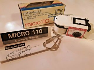 Vintage Merangue Micro 110 Camera The World 