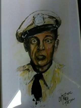 Barney Fife (Top Cop) by William T Zivic Western Artist 2
