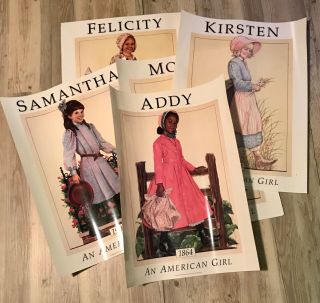 American Girl Doll Posters (set Of 5) 18” X 24”,  Vintage