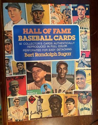 Hall Of Fame Baseball Cards - Bert Sugar - 1978
