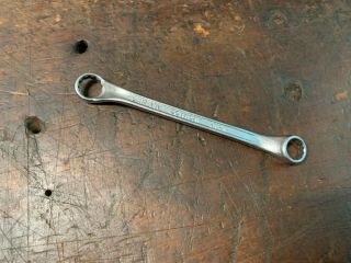 Vintage Dowidat Double End Ring/box Spanner 230 Made In Germany 7/16 " - 3/8 "