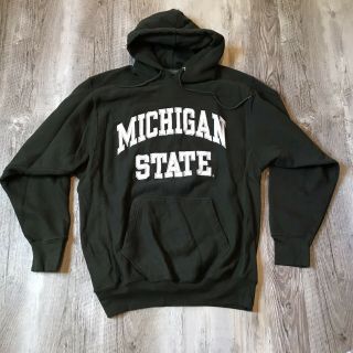 Vintage 90’s Michigan State University Steve And Barry’s Hoodie Men’s Size Large