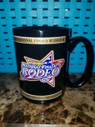 Vintage Mens Nfr - National Finals Rodeo 2002 Las Vegas Mug,  Cup.  (b5)