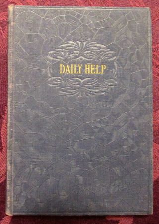 Daily Help - Daily Devotional By Charles Spurgeon - Antique Mini Book With Hc