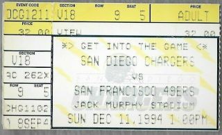 1994 San Francisco 49ers @ San Diego Chargers - Superbowl Preview - 49 Days Later
