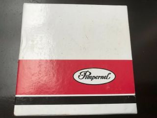 Vintage 80 ' s Pimpernel Coasters Boxed Set of 6 
