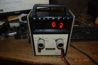 Vintage Heathkit Digital Multimeter Im - 1202 W/probes