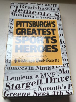 Pittsburgh’s Greatest Sports Heroes Vhs Pittsburgh Post Gazette