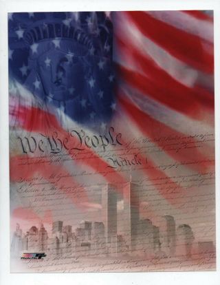 September 11 " We The People " 8x10 Officially Licensed Photo 9/11