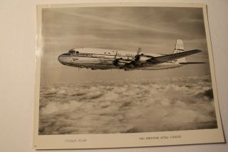 Photograph: Pan American World Airways Douglas Dc - 6b B&w.  1950 