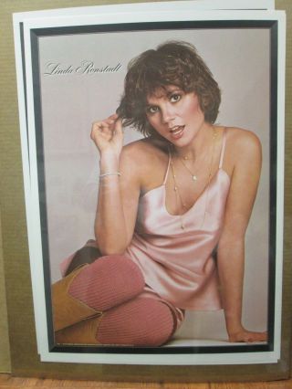Linda Ronstadt Singer Rock 1979 Vintage Poster Inv 1971