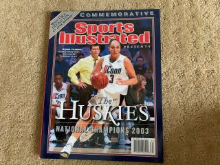 Sports Illustrated Uconn Huskies 2003 National Champions Commemorative Issue