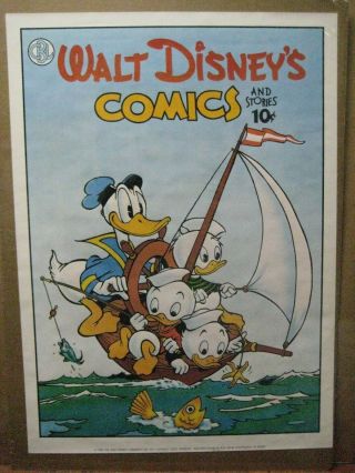 Carl Barks Library 1986 Donald Duck Sailboat Vintage Walt Disney Inv G4809