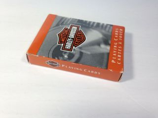 Vintage Deck of Harley Davidson Playing Cards 1999 collectible made in USA 3