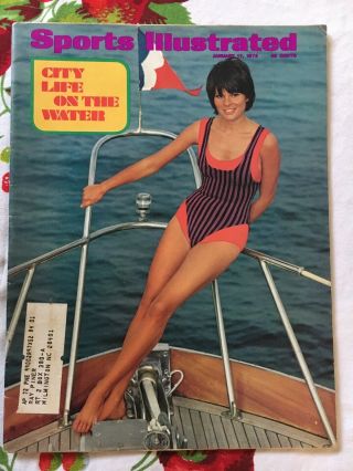 Sports Illustrated January 17 1972 City Life On The Water Swimsuits