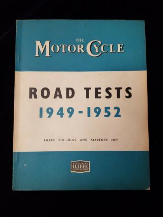 1949 1952 The Motor Cycle Road Tests Vincent Hrd Norton Matchless Mv Agusta Jap