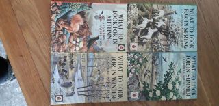Vintage Ladybird Books " What To Look For " X 4