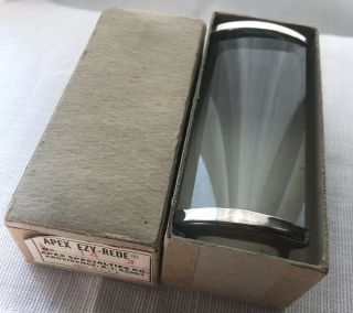 Apex Ezy - Rede • Ezy Rede Magnifying Desktop Reading Glass Vintage Antique 1920
