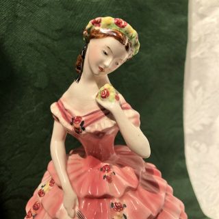 Southern Belle Quadrille by P Porcher 1940s Goldscheider Everlast Corp Figurine 2