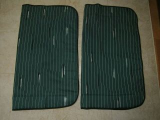 Springs Vintage Hunter Green Pillow Sham Set Of 2 Black Trim 80 