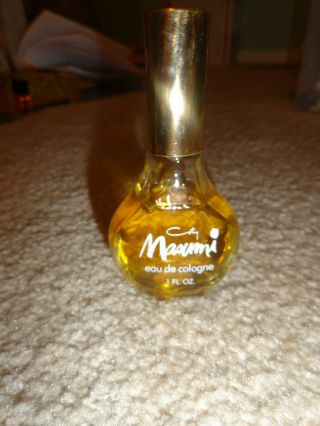 Vintage Coty Masumi Eau De Cologne 1 Oz Splash On Perfume Bottle (pb191)