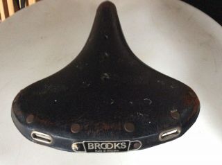 Vintage Brooks B72 Bicycle Bike Saddle Seat Leather