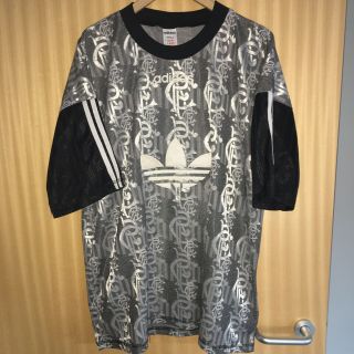 Rare Vintage 1990’s Rangers Adidas Training Shirt Big Trefoil Size Xl Made In Uk