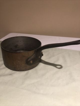 Vintage Copper Pot Made In France 3