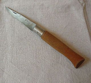 Ancien Couteau Pliant Opinel N°12 French Vintage Pocket Folding Knife 12 1950s