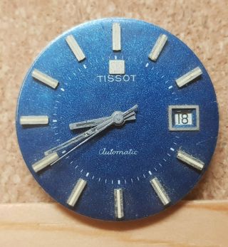 Vintage Tissot Cal 784 - 2 Seastar Automatic Movement For Watch Parts Repair