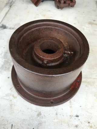 Cushman Vertices 4hp Antique Hit And Miss Gas Engine Cast Iron Pulley