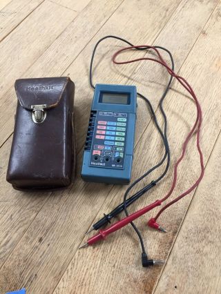 Heathkit Im - 2215 Portable Digital Multi - Meter,  With Leather Case