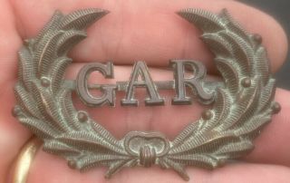 Vintage Gar Pin Or Hat Badge
