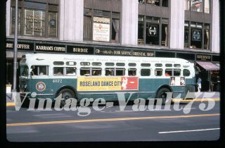 Duplicate Slide Bus Gmc 4072 Mabstoa York City 1964 M104